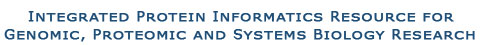 integreted protein informatics resource for genomic, proteomic and systems biology research